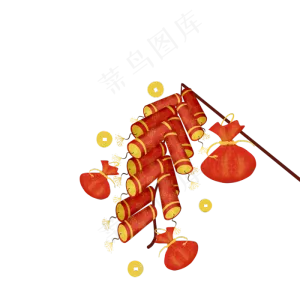 新年春节鞭炮福袋