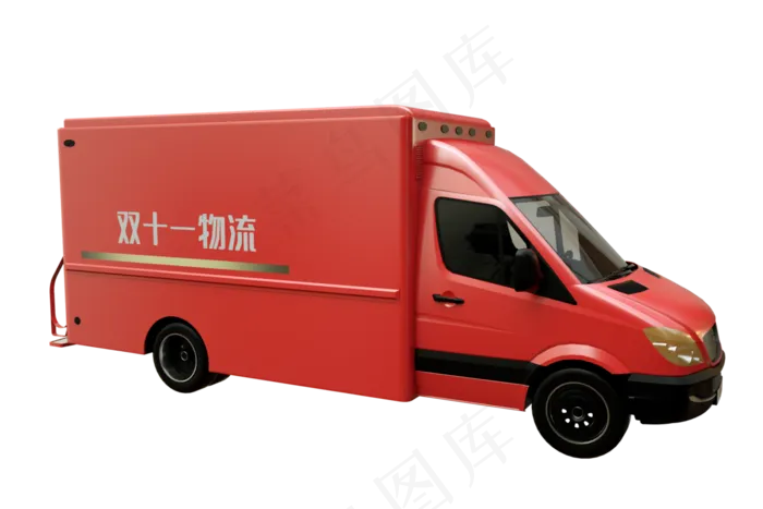 小型物流货车(2000X2000(DPI:300))psd模版下载