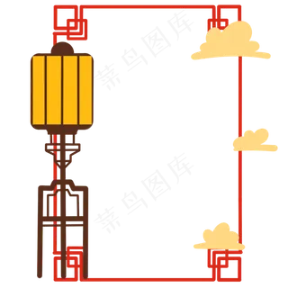 中国风中秋边框