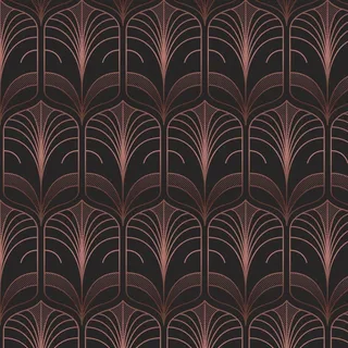 暗玫瑰金装饰图案