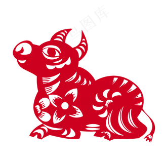 牛年大吉剪纸