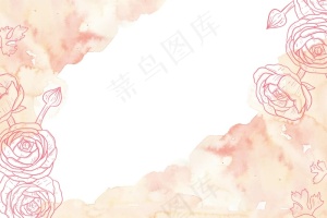 粉彩壁纸画