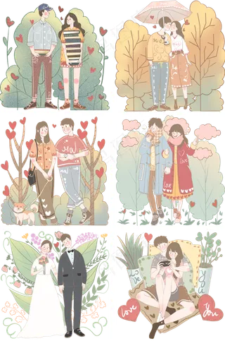 爱心树下遛狗相遇情愫暗生