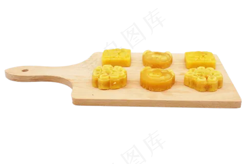 中秋节黄色月饼