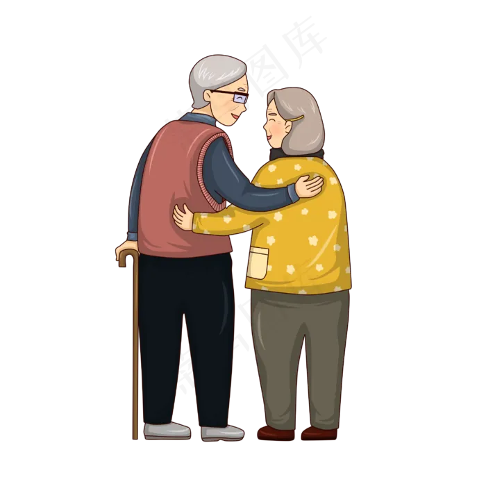 重阳节老人扶持(3000X3000(DPI:300))psd模版下载