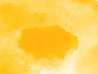 装饰现代黄色水彩纹理背景