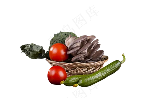 果蔬组合免扣元素