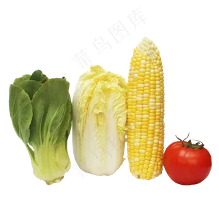 蔬菜玉米西红柿组合