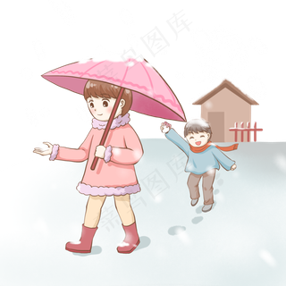 24节气大雪节气套图