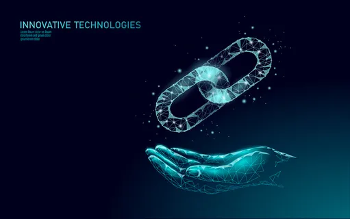 区块链商业符号概念。连锁网络金融信息安全。全球科技电子商务在线 区块链商业符号概念。连锁网络金融信息安全。全球科技电子商务在线