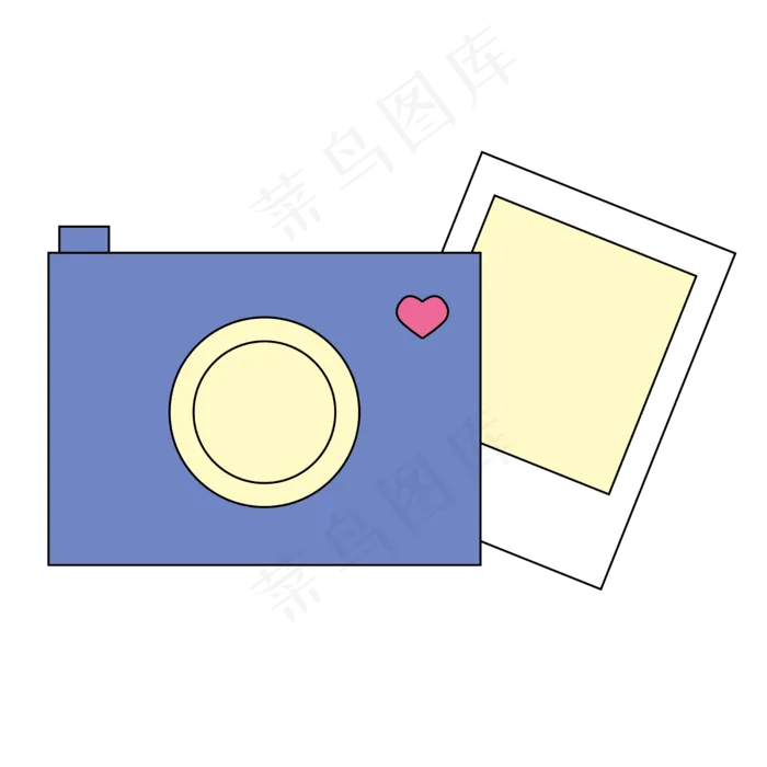 彩色情人节情侣照图标(7500*7500px 300 dpi )ai矢量模版下载