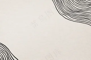 米色上的黑线背景向量