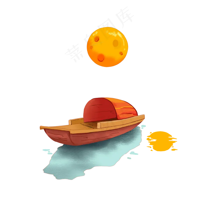 月圆之夜(2000X2000(DPI:300))psd模版下载