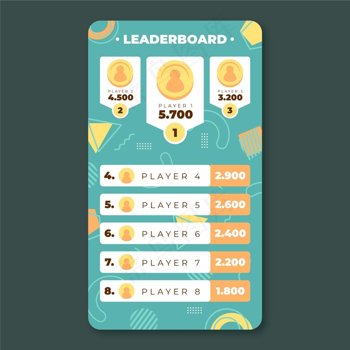 抽象背景排行榜