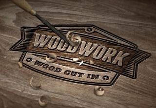 logo样机标志样机智能贴图