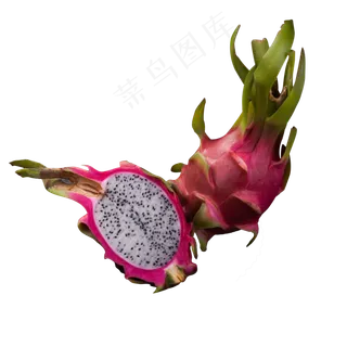 一些新鲜的火龙果