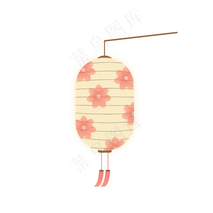 中秋节灯笼花灯复古(6250*6250px 300 dpi )ai矢量模版下载