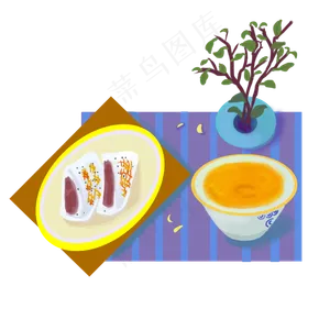 重阳节菊花酒重阳糕