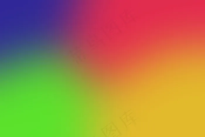 模糊渐变抽象背景与生动的原色