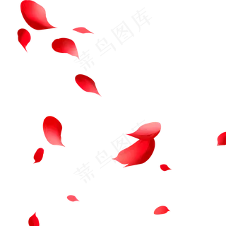 七夕情人节花瓣