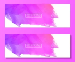 抽象彩色水彩背景