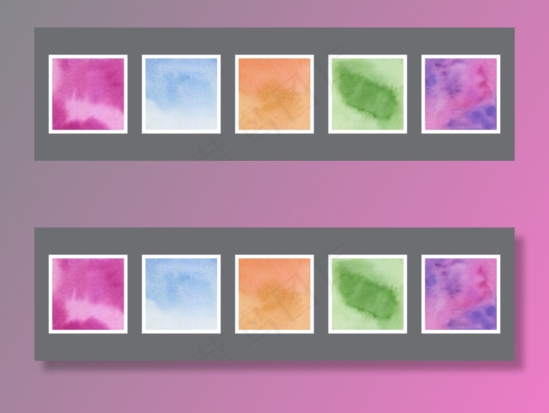 抽象水彩质感集