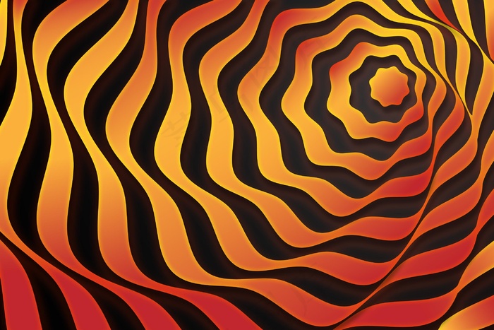 迷幻性视错觉背景