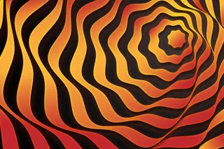 迷幻性视错觉背景