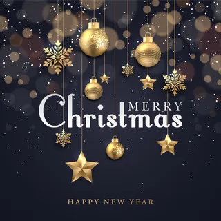 圣诞背景与发光点轻金星泡沫和雪花