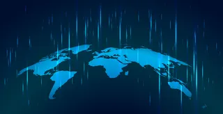 具有技术背景的工作图