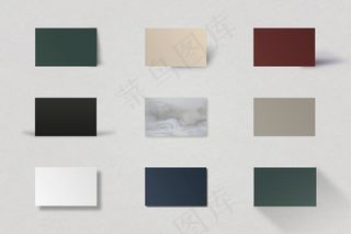 豪华名片样机套装