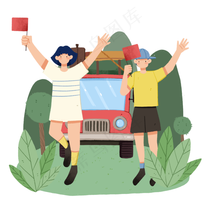 自驾游旅游小孩