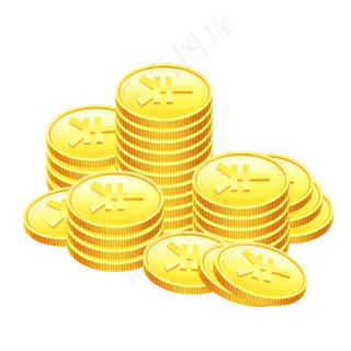 金币堆金币金钱黄金
