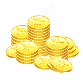 金币堆金币金钱黄金