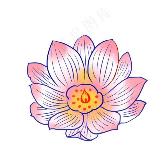 祈福花灯河灯(2000X2000(DPI:300))psd模版下载