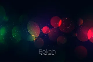 迷人的深色霓虹灯背景