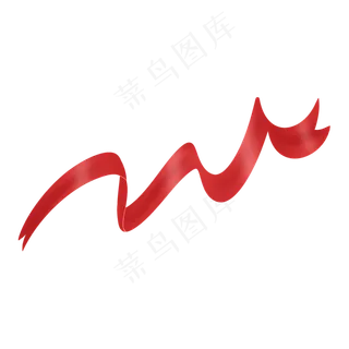 大红色七夕情人节彩带丝带飘带