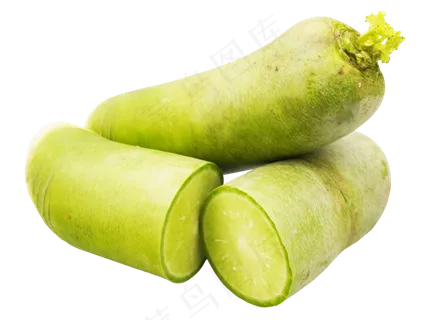绿色食品青萝卜