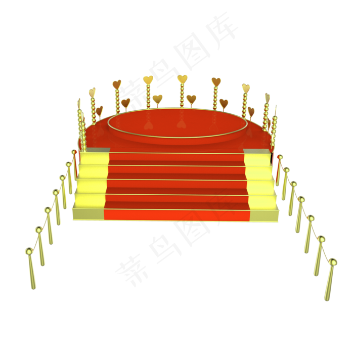 电商展台小舞台