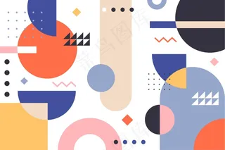 平面设计几何背景
