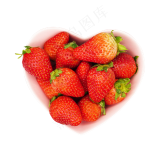 爱心草莓