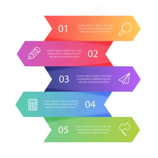 彩色信息图片横幅banner集