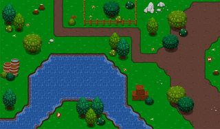 River top down游戏平铺集