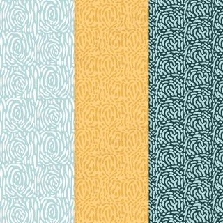 圆形线条无缝图案各种颜色