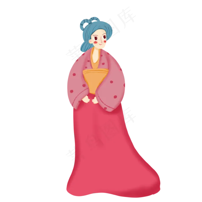 中秋节卡通嫦娥设计元素(2000X2000(DPI:132))psd模版下载