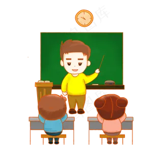 教师节开学老师上课场景