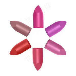 口红多样的色调鲜艳的颜色