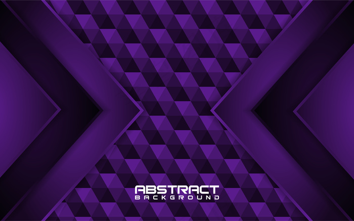 抽象深紫色线条与形状背景设计