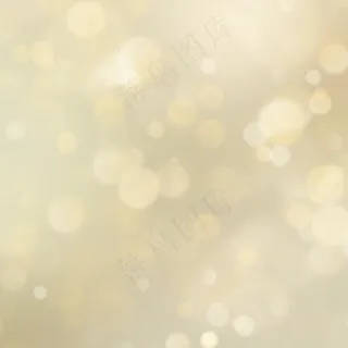 抽象的金色闪光散焦背景。圣诞模板。节日灯光。