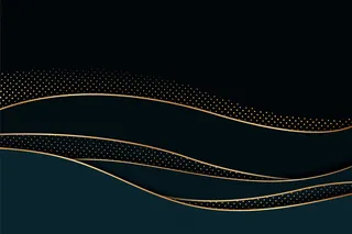 金色细节的深色纸层背景